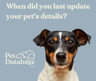 Free sign-up to PetDatabase