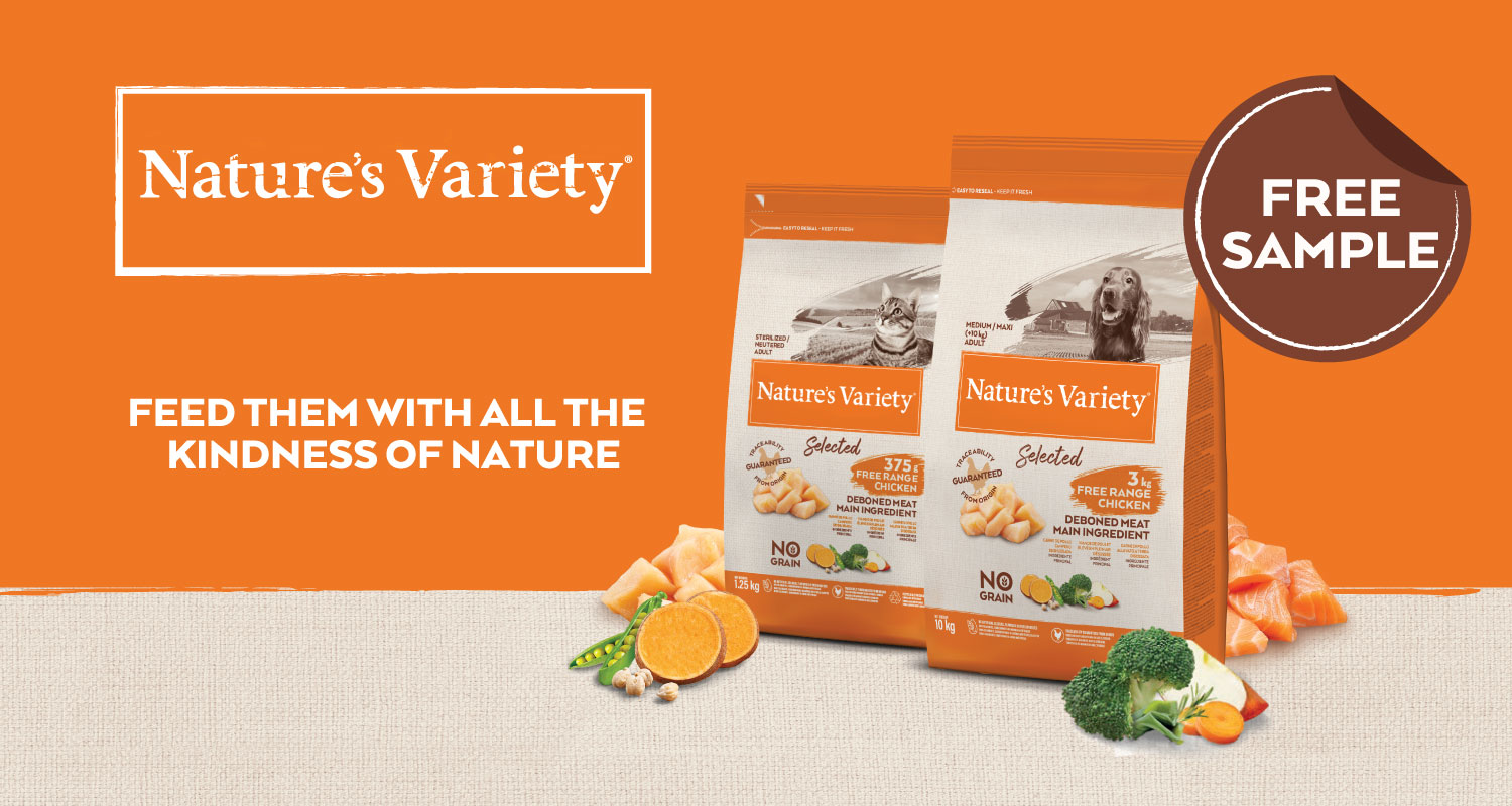 Natures Variety free dog food sample