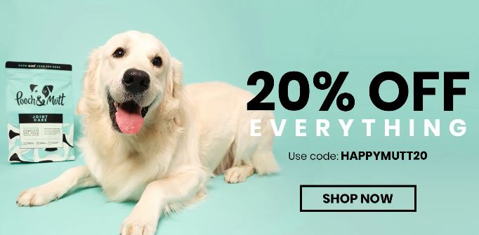 Pooch & Mutt Discount Voucher Code