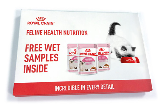 Royal Canin free cat food supplies